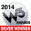  2014 W3 Silver Award for educational training